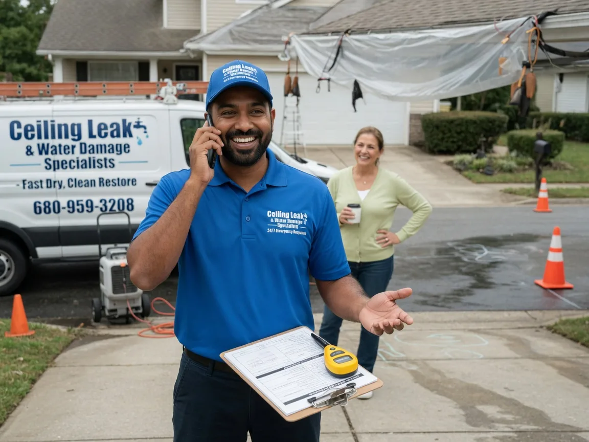 Ceiling Leak Cleanup Madison, NC FAQs